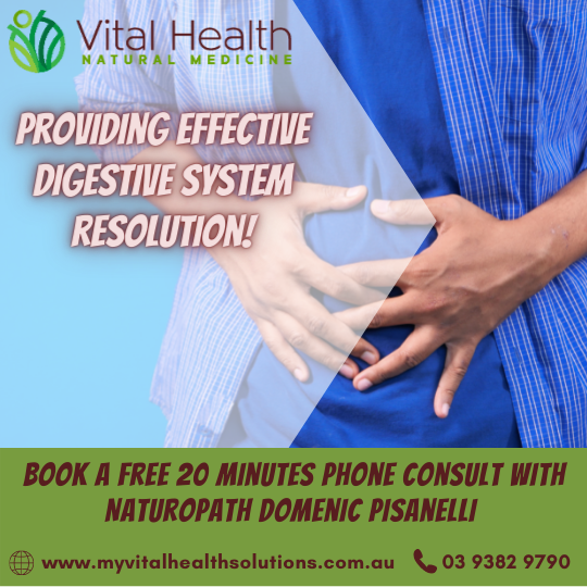 naturopath digestive health solutions