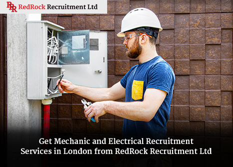 Get Mechanic and Electrical Recruitment Services in London from RedRock Recruitment Ltd
