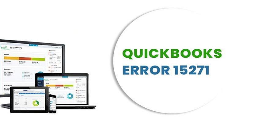 Fix QuickBooks Error 15271