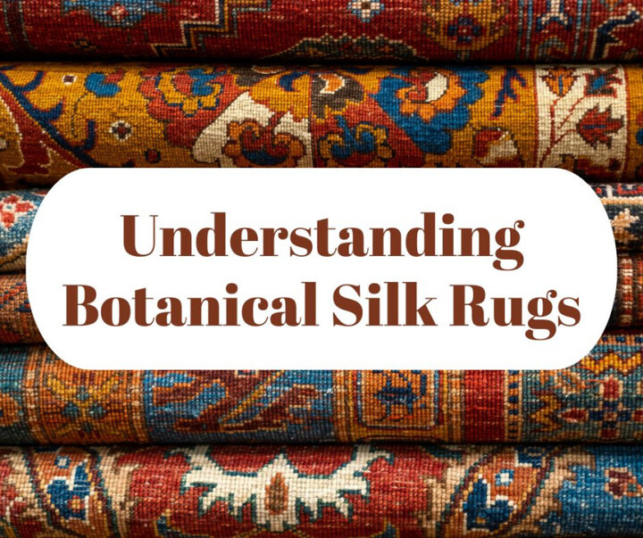 Embracing Nature's Elegance: Understanding Botanical Silk Rugs: 