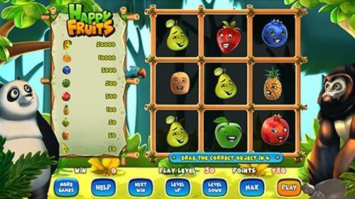 Happy Fruits | Skill Game PA, USA | Prominentt Games