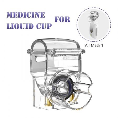 Portable Mesh Nebulizer Air Mask I Liquid Cup Medication Cup | F