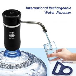 Watamate Stylo+, Rechargeable Water Dispenser Pump with Free Wat