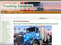A Robust Tool For Scraping Data From Truckingdatabase.com
