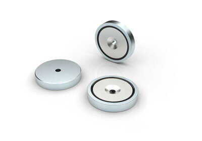 Countersunk Hole Pot Magnet, Countersunk Magnet Manufacturer/Sup