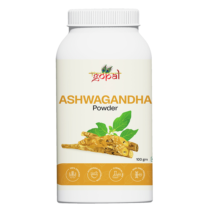 Ashwagandha Powder (100gm) - Gopal Ayurvedic Center