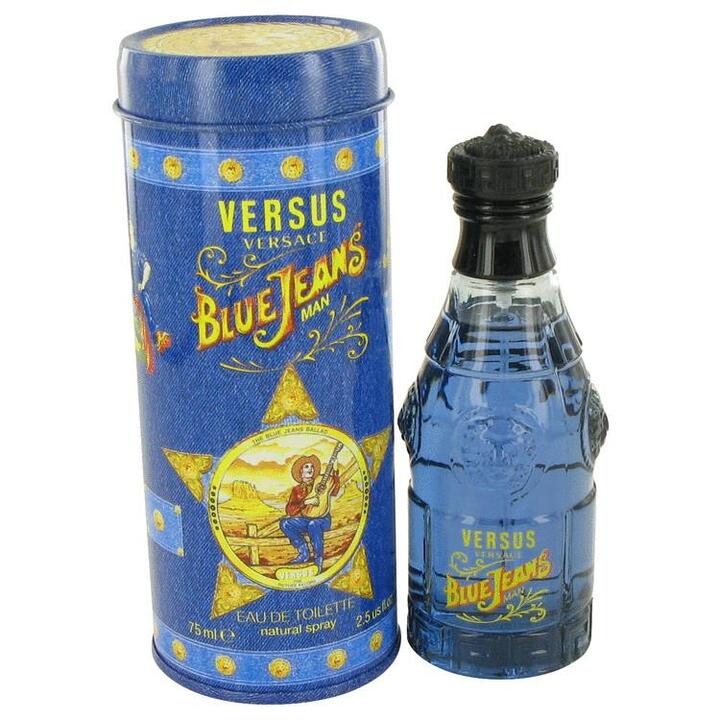 Blue Jeans by Versace 75 ml Eau De Toilette Spray for Men
