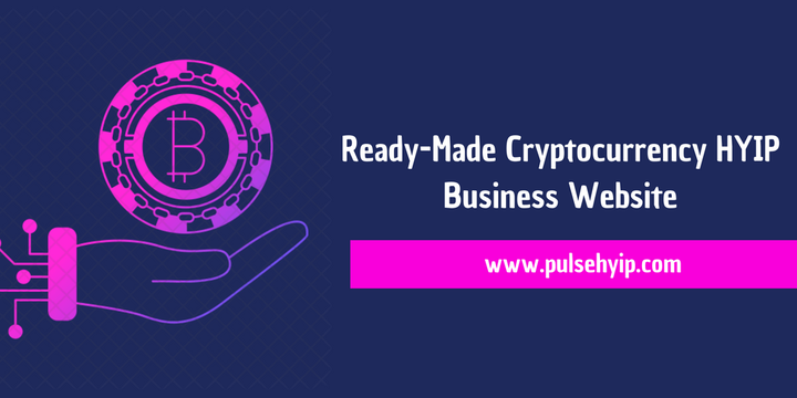 Profitable Cryptocurrency HYIP Business Website Script for Start