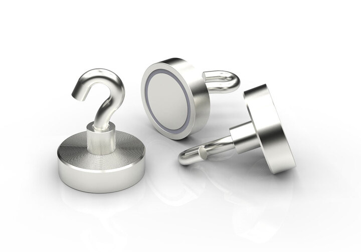 Magnetic Hooks, Pot Magnet with Hook/Eyelet Bulk Manufacturer | 