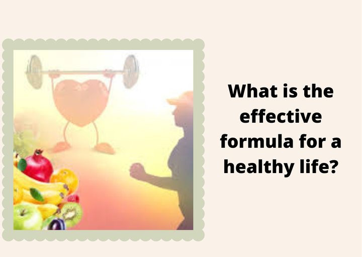 What is the effective formula for a healthy life? | V mantras