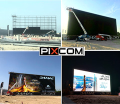 Damac Installation at Safa Park | Leading Digital Signage Soluti