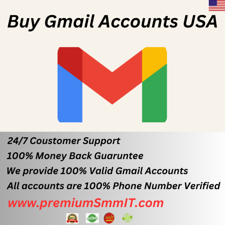 Buy Gmail Accounts USA - PremiumSmmIT