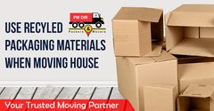 5 Reasons to Use Recycled Packaging Materials When Moving House