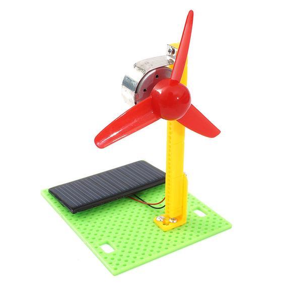 STEM Learning Sets  Wooden Solar Fan Toy Physical Learning | Ets