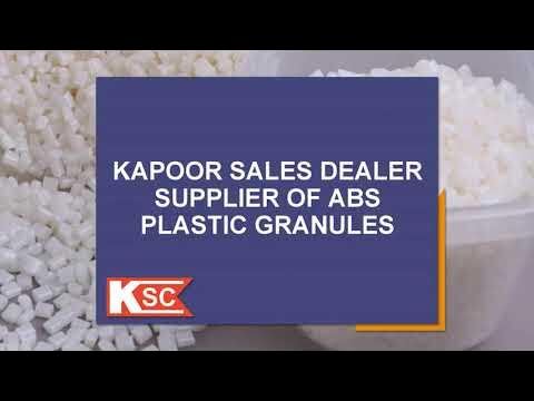 Kapoor Sales Dealer supplier of ABS plastic granules - YouTube