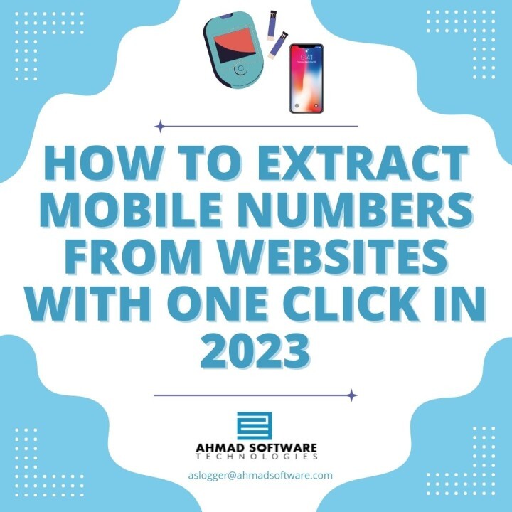 How To Extract Mobile Numbers From Websites With One Click?