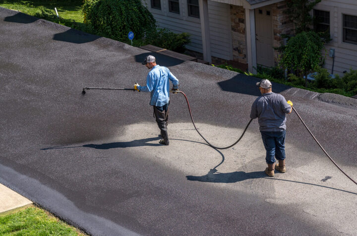 Professional Seal Coatings Services | Parking Lot Seal Coating H
