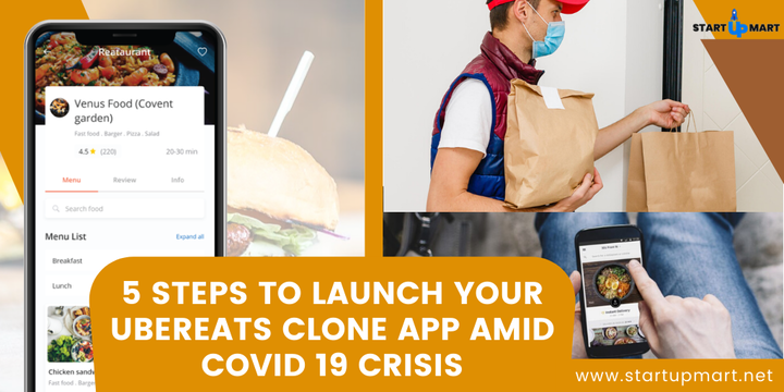 5 Steps to Launch your UberEats Clone App Amid COVID 19 Crisis -