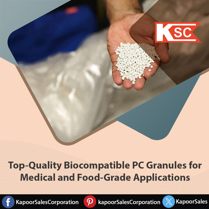 Top-Quality Biocompatible PC Granules for Medical and Food-Grade