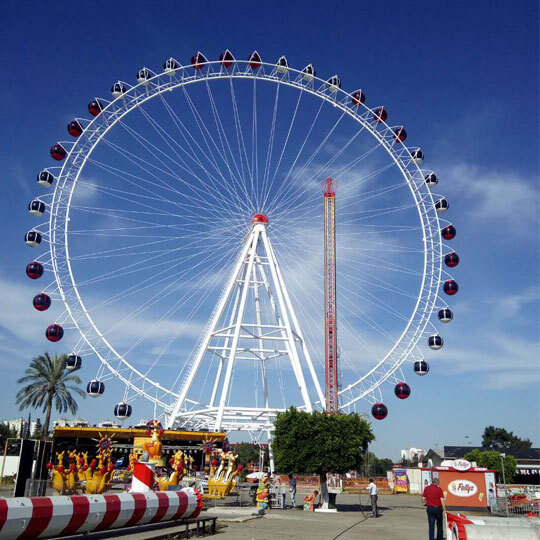 88 Meters Fun Fair wheel for Sale, Fairground Wheel Ride | Juma 
