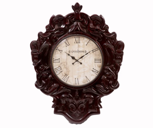 A Wooden Clock on the Wall: The Ideal Finishing Touch to a Room