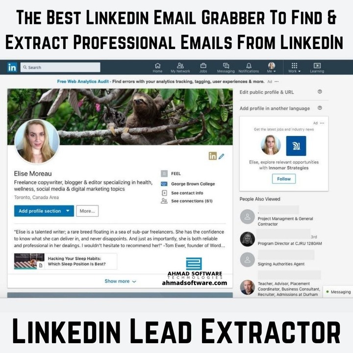 How Do I Find Emails Of Professionals From LinkedIn Profiles?