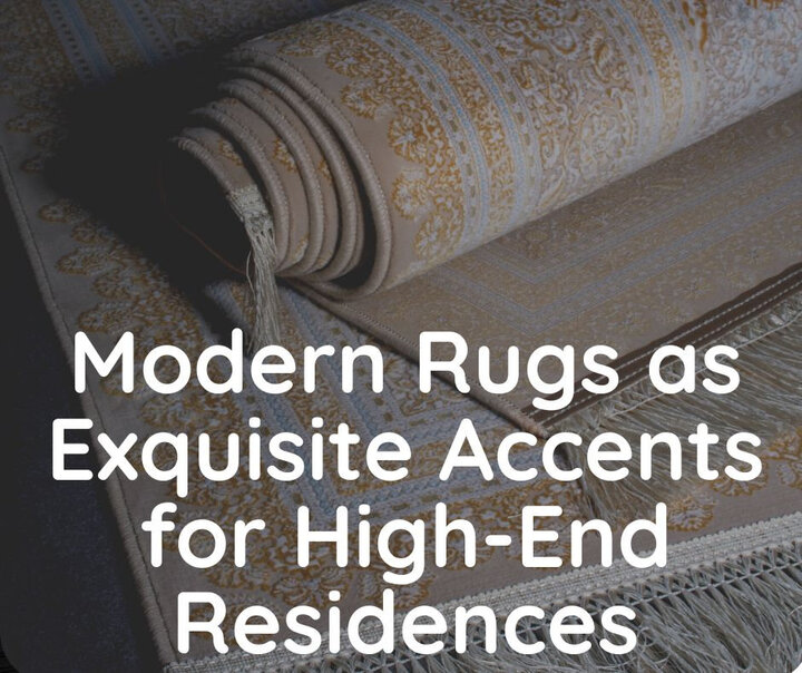 Elevating Luxury Living: Modern Rugs as Exquisite Accents for Hi