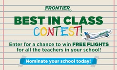 Frontier Airlines Best In Class Contest - Win 100 Round-trip Tic