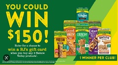 Nature Valley And BJs Sweepstakes - Enter To Win Gift Cards - gi