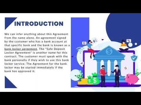How Can I Create a Bank Locker Agreement Online? - YouTube