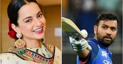 Kangana Posted a Hateful Tweet Against Rohit Sharma