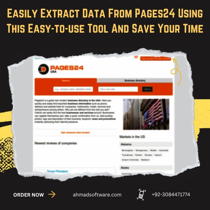 What Is The Best Pages24 Data Extractor In 2024?