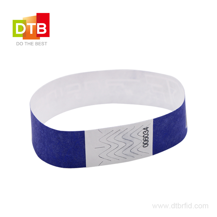 RFID Paper Wristband | Custom Size &amp; Printing, Cheap Price | DTB