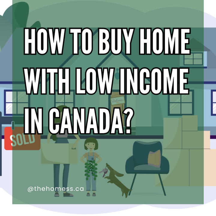How to Buy a House with Low Income Canada