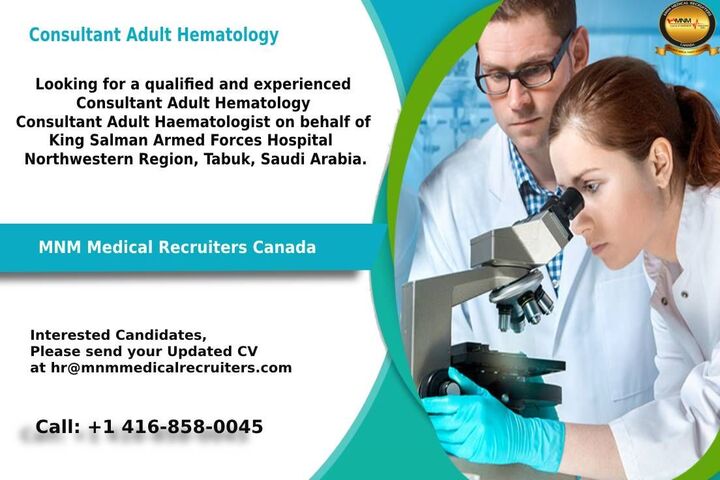 MNM Medical Recruiters Canada on LinkedIn: #Consultant #Adult #H