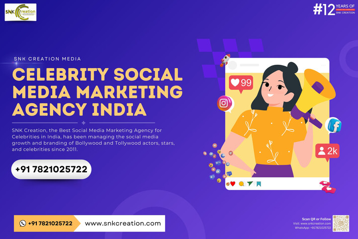 Best Social Media Marketing Agency for Celebrities in India | Ce