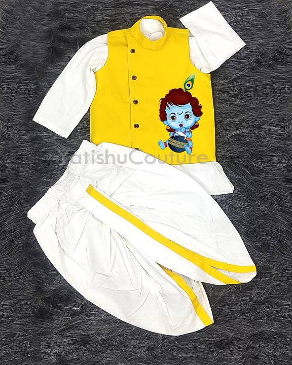 Krishna Outfits for Janmashtami Boys Janmashtami Dress - Etsy