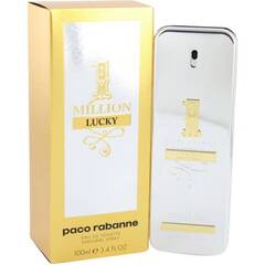 1 Million Lucky by Paco Rabanne 100 ml Eau De Toilette Spray for