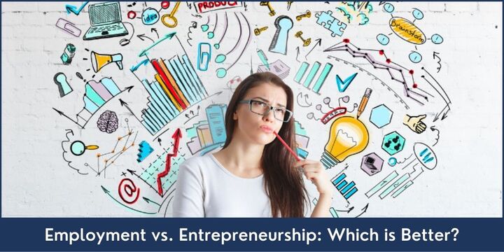 Employment vs. Entrepreneurship: Which is Better? - Riz &amp; Mona