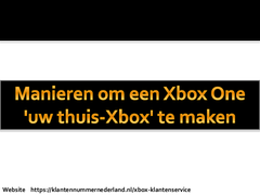 Manieren om een Xbox One