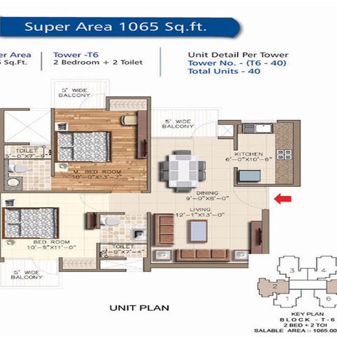  Ace Aqua Casa Floor Plan Sector 16 Noida Extension - No Broker