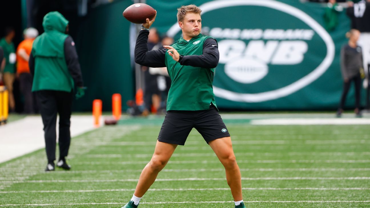 New York Jets coach Robert Saleh expecting QB Zach Wilson back in Week 4, but doctors have final say