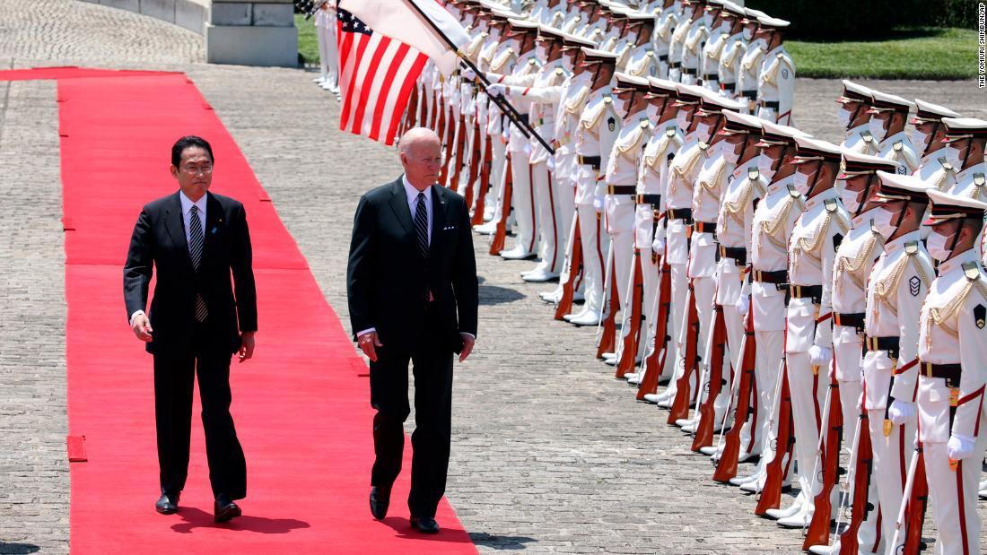 Biden set to unveil his economic plan for countering China in Asia