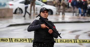 Suicide bomber detonates a device in the Turkish capital. A second assailant is killed in a shootout