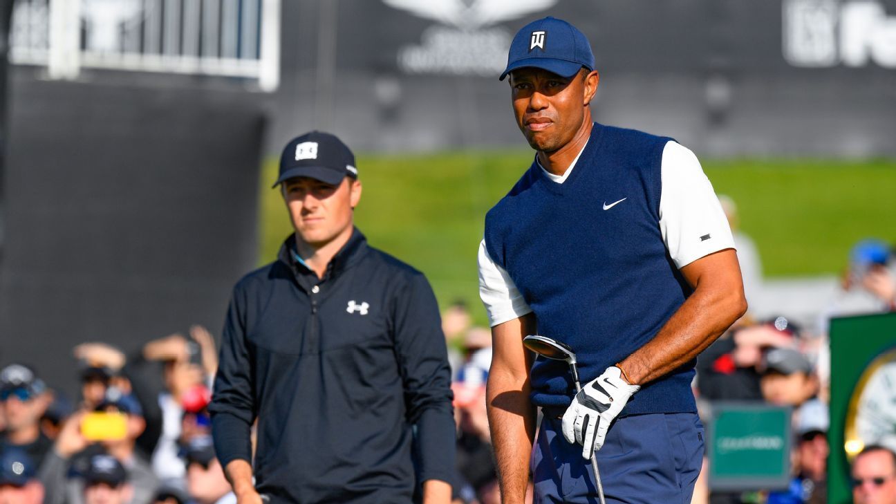 Tiger Woods to be paired with Jordan Spieth, Rory McIlroy for first two rounds of PGA Championship
