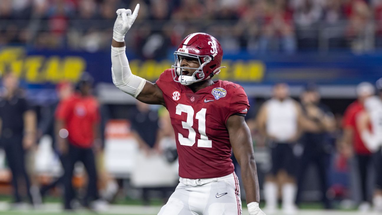 No. 1 Alabama tops preseason college football AP Top 25 for 9th time; Ohio State, Georgia, Clemson, Notre Dame round out top 5