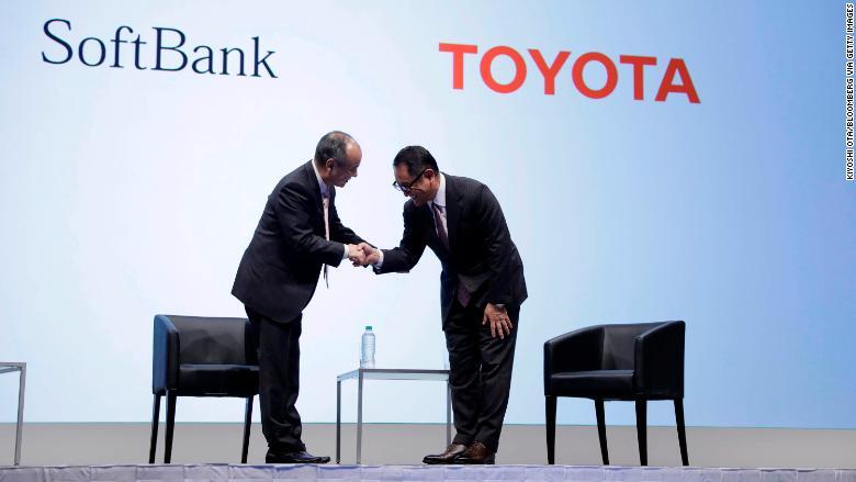 SoftBank and Toyota want driverless cars to change the world