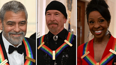 George Clooney, Gladys Knight, U2 Get Kennedy Center Honors from Biden