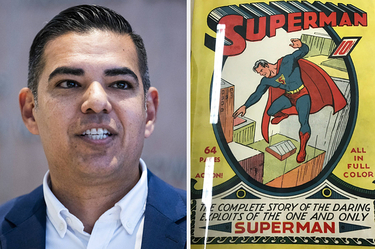 Robert Garcia To Be Sworn Into Congress With Superman Comic