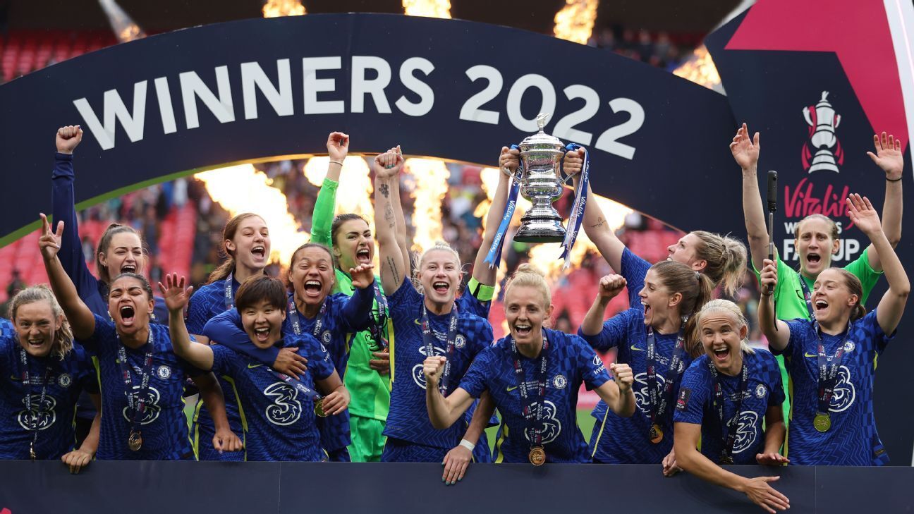 Chelsea beat Man City to hold onto Women's FA Cup, win first consecutive domestic double
